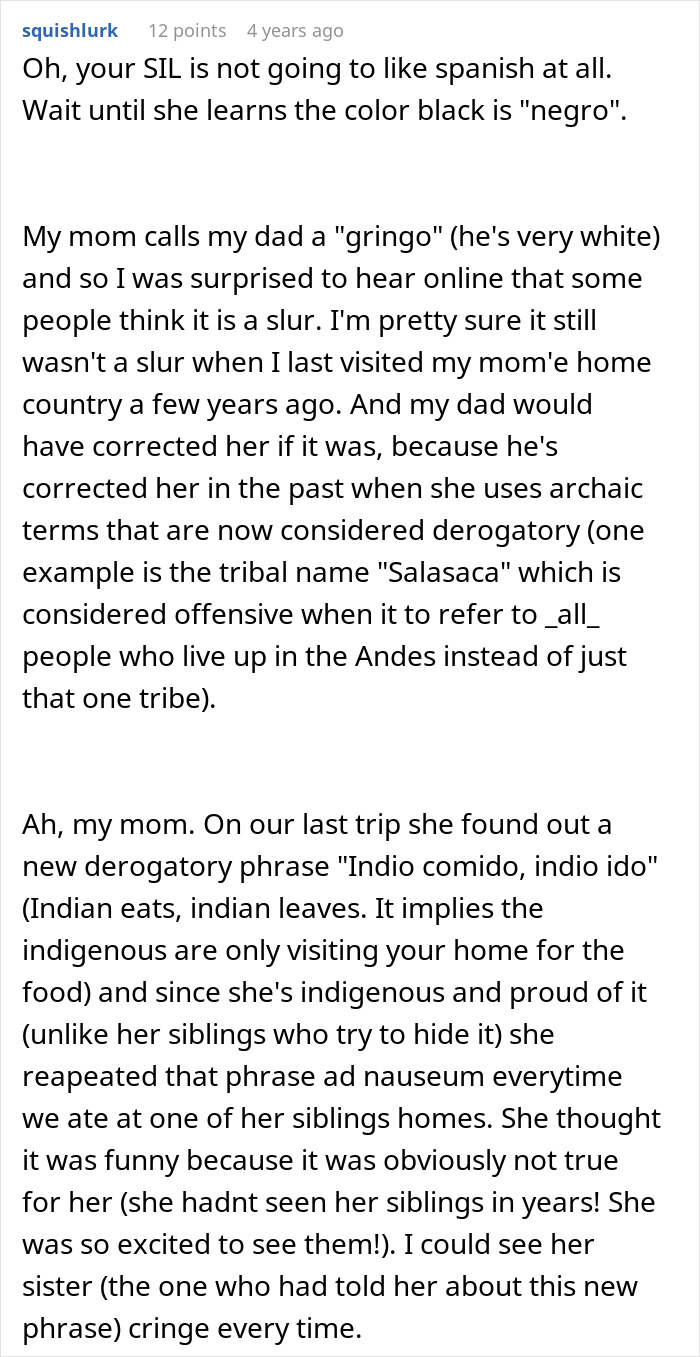 Text post discussing shock over brother’s wife’s cruel nicknames and reactions from family members. Text post discussing shock over brother’s wife’s cruel nicknames and reactions from family members.