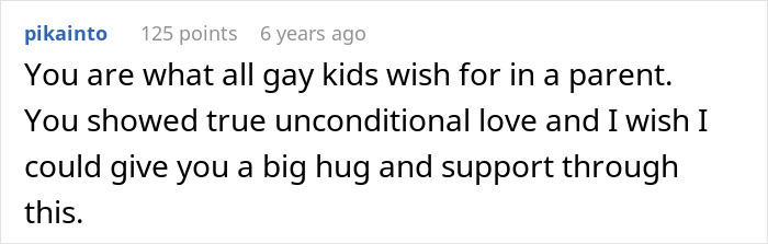 Alt text: Supportive dad stands by gay son showing unconditional love amid family conflict and rejection.