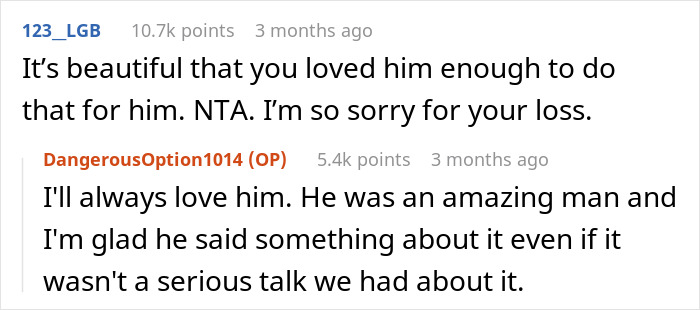 Widow chooses to bury late husband with first wife and child, leaving stepkids feeling hurt and abandoned in family dispute.