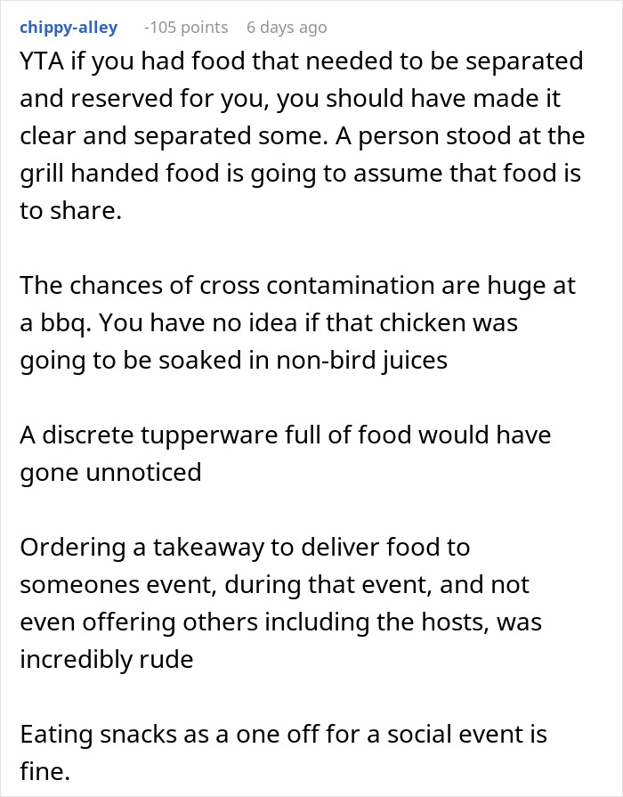 In-Laws Aware Of Woman&rsquo;s Food Restrictions, Are Mad She Finds A Way To Not Eat Their Unsafe Food