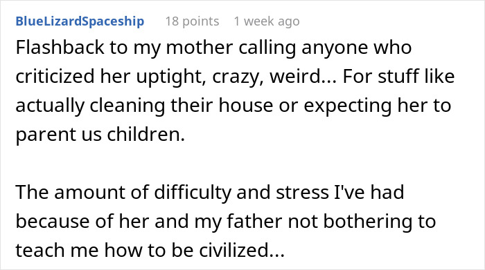 Comment expressing frustration about lazy parenting impacting children's behavior and family relationships. Comment expressing frustration about lazy parenting impacting children's behavior and family relationships.