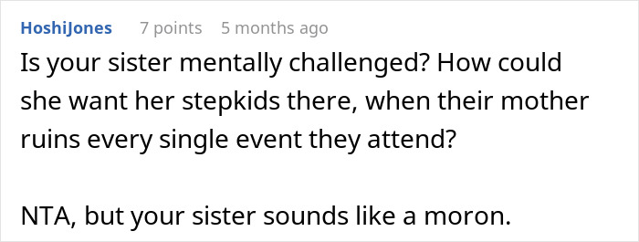 Text conversation discussing a man scheduling his wedding to avoid his brother-in-law’s nightmare ex ruining family events. - 33