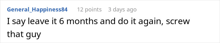 Comment on forum post discussing boss making life difficult for grieving employee and receiving karma backlash.