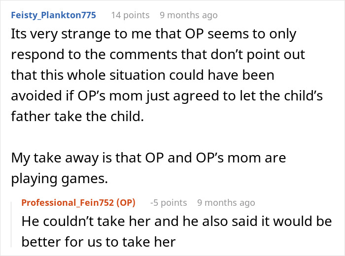 Man taking his 2-year-old niece to a doctor appointment after sister fails to find a babysitter.