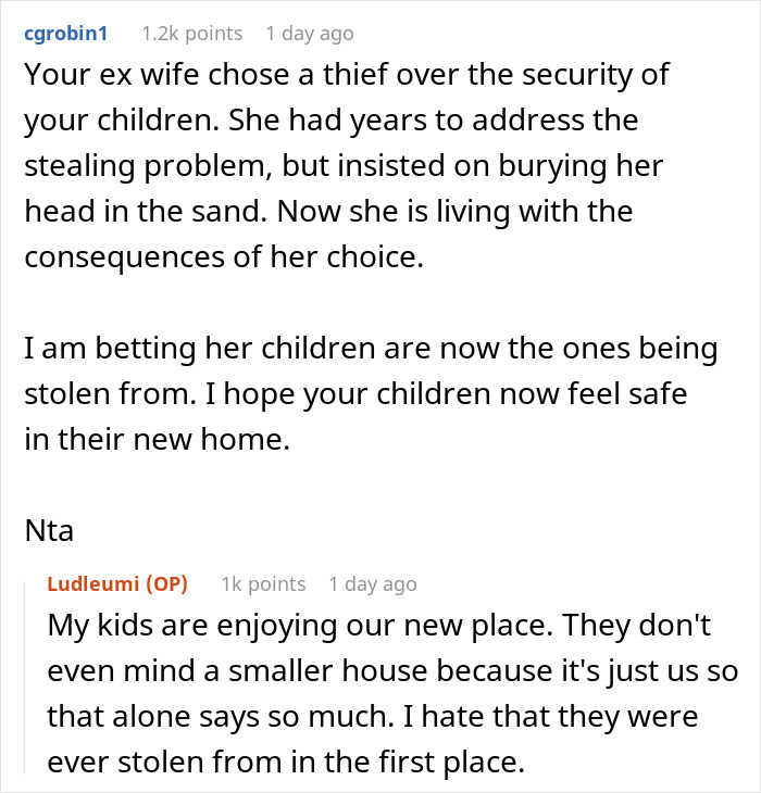 Man refuses to let wife&rsquo;s daughter live with his kids, leaving marriage to protect his children&rsquo;s safety.