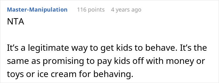 Text post showing a user discussing ways a woman keeps her promise to train cousin’s kids after babysitting. Text post showing a user discussing ways a woman keeps her promise to train cousin’s kids after babysitting.