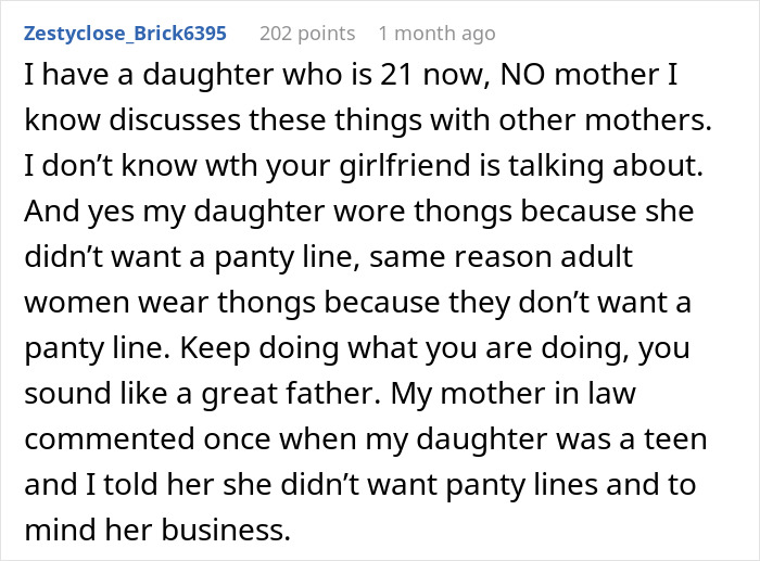 Parents Outraged As Single Dad Doesn&rsquo;t Consult Them Before Allowing His Daughter To Wear Thongs