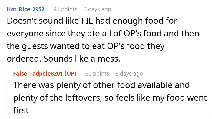 In-Laws Aware Of Woman&rsquo;s Food Restrictions, Are Mad She Finds A Way To Not Eat Their Unsafe Food