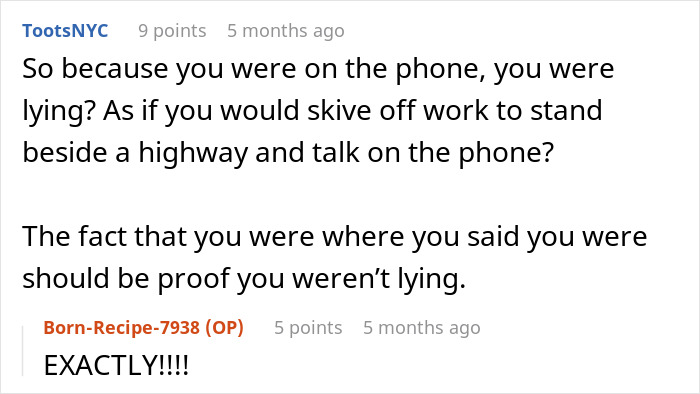 Manager Tries Everything To Prove Employee Faked Flat Tire, Red-Faced When Employee Provides Proof