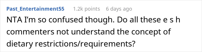 In-Laws Aware Of Woman&rsquo;s Food Restrictions, Are Mad She Finds A Way To Not Eat Their Unsafe Food