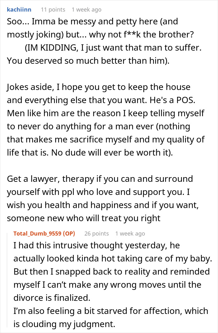 Text conversation about a woman&rsquo;s life turned upside down after her husband confesses love for his colleague.