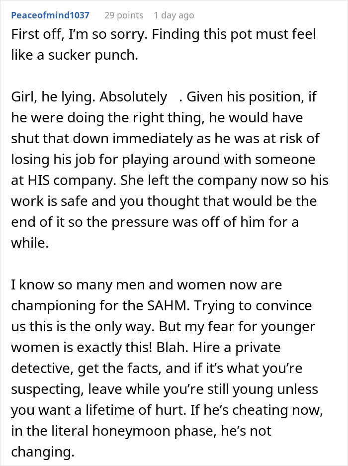 Wife Finds Husband&rsquo;s Texts With His Coworker Just 2 Weeks After Their Wedding: "My Stomach Sank"