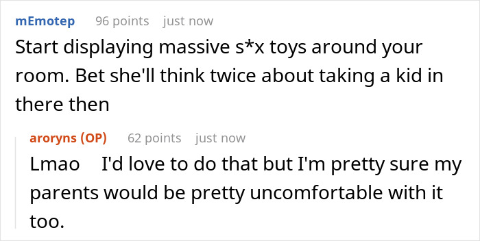 Woman catches guest sneaking into her room, stopping them just before her child opens a valuable collector doll. - 20