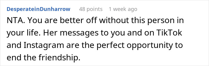 Comment on social media post discussing a teen showing up at best friend&rsquo;s door at 4 AM, confused about why she&rsquo;s not welcome.
