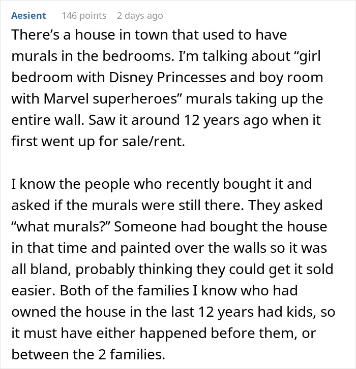 Text excerpt about a landlord&rsquo;s daughter trying to claim a cool house and discovering an unexpected surprise inside.