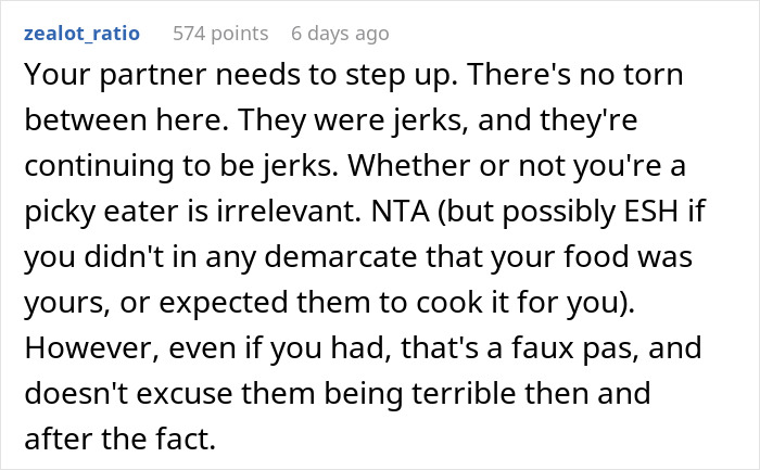 In-Laws Aware Of Woman&rsquo;s Food Restrictions, Are Mad She Finds A Way To Not Eat Their Unsafe Food