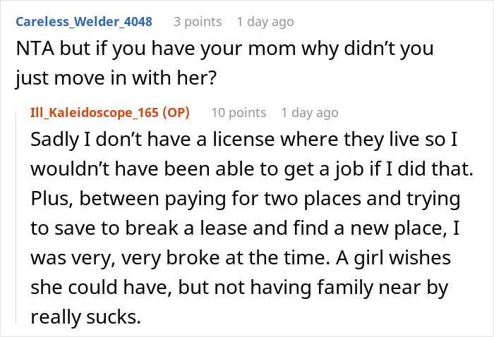 Screenshot of a Reddit conversation discussing betrayal and giving an ex-best friend a taste of her own medicine. - 29