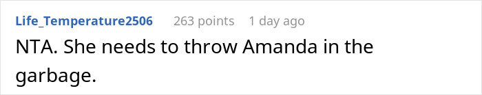 Screenshot of a social media comment discussing a man who gives his pregnant girlfriend an ultimatum over her insecurities.