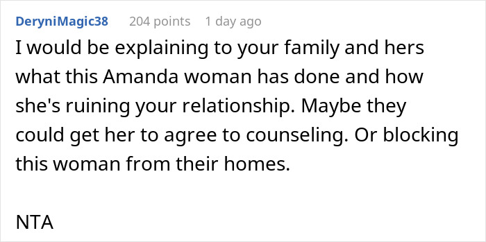 Alt text: Screenshot of a Reddit comment discussing relationship issues involving a man, his pregnant girlfriend, and insecurities.