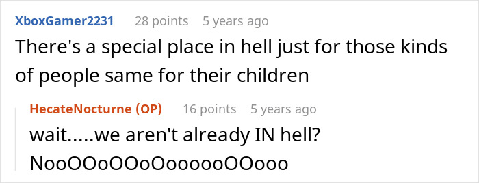 Screenshot of an online discussion expressing anger about a kid stealing a blind cane and its negative impact on children.