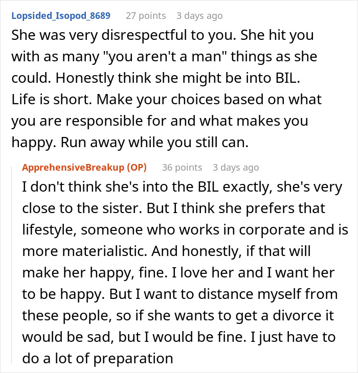 Reddit user discusses wife humiliating husband by unleashing years of resentment during an unwanted trip, sharing relationship advice.
