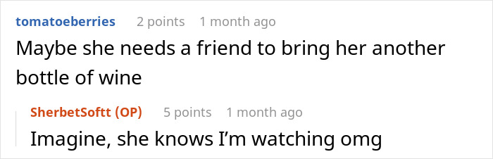 Woman confronts husband and sister on porch while shocked neighbor watches the cheating incident unfold.