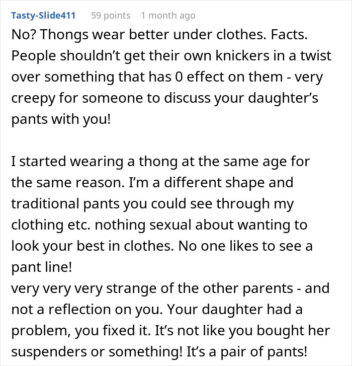 Parents Outraged As Single Dad Doesn&rsquo;t Consult Them Before Allowing His Daughter To Wear Thongs