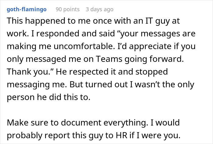 Lady Keeps Ignoring Male Coworker's Annoying Texts, Until He Crosses All Boundaries And Calls Her Lady Keeps Ignoring Male Coworker's Annoying Texts, Until He Crosses All Boundaries And Calls Her
