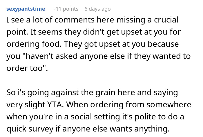 In-Laws Aware Of Woman&rsquo;s Food Restrictions, Are Mad She Finds A Way To Not Eat Their Unsafe Food