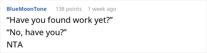 Screenshot of a Reddit comment discussing elderly parents expecting daughter to support them after losing savings on bad business schemes. Screenshot of a Reddit comment discussing elderly parents expecting daughter to support them after losing savings on bad business schemes.