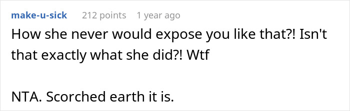 Screenshot of online comment exposing friend’s boyfriend over woman’s body count in a heated discussion thread. Screenshot of online comment exposing friend’s boyfriend over woman’s body count in a heated discussion thread.