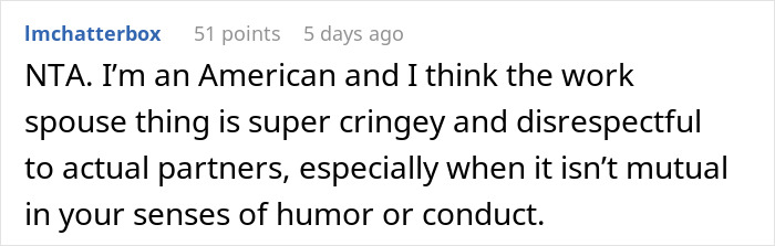 Woman Escalates Situation To Boss After New Guy Flirts And Keeps Calling Her His Work Wife