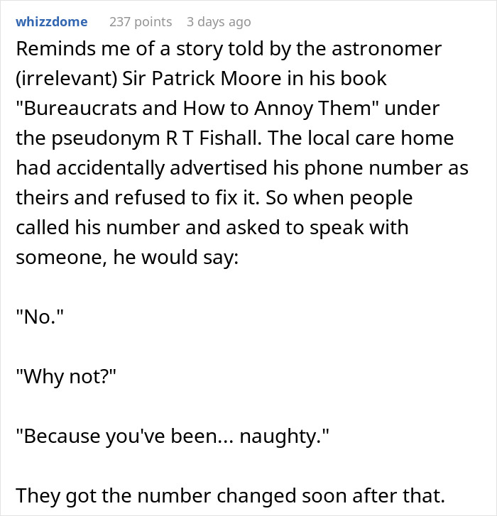 Man keeps getting calls meant for doctor, won&rsquo;t change number, so he starts booking appointments to handle calls.