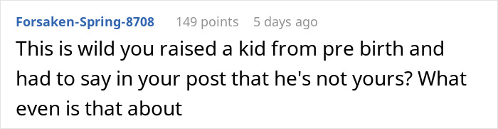 Reddit comment discussing a man&rsquo;s view that being a stay-at-home mom for teens and no chores doesn&rsquo;t count as a job.