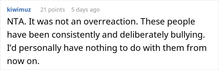 Comment discussing a working mom standing up to in-laws who underestimate her challenges with limited daycare availability. - 41