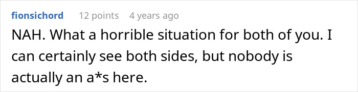 Comment on a forum post about a guy refusing to remove a tattoo of his late son&rsquo;s name, with his girlfriend saying it&rsquo;s a trigger.