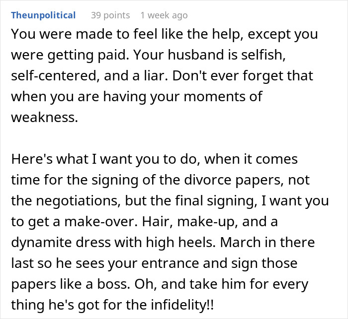 Alt text: Emotional text message about a woman&rsquo;s life turned upside down after husband&rsquo;s confession of love for colleague