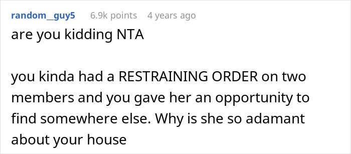 Screenshot of a Reddit comment discussing a man refusing to let his daughter get married in his yard, causing relationship issues.