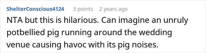 Mother humiliated as unruly pet pig disrupts wedding ceremony, causing chaos and embarrassing the family in front of guests.