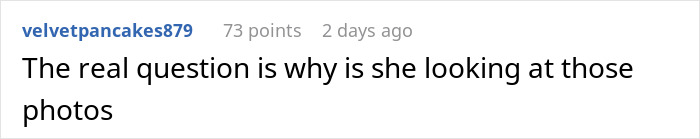 Comment on Reddit with text discussing why a woman refuses to cancel her daughter&rsquo;s dream wedding venue over sister&rsquo;s cheating ex.