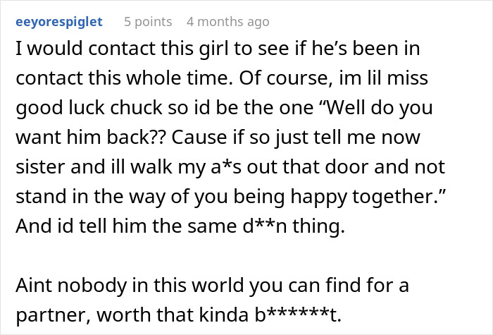 Comment expressing willingness to confront situation about husband’s ex in a relationship and divorce concerns. Comment expressing willingness to confront situation about husband’s ex in a relationship and divorce concerns.