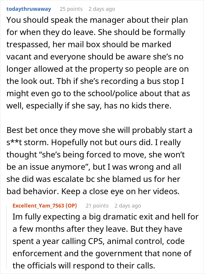 Forum discussion about influencer neighbors causing trouble and a woman ending up in hospital, neighbors reacting and planning actions. Forum discussion about influencer neighbors causing trouble and a woman ending up in hospital, neighbors reacting and planning actions.