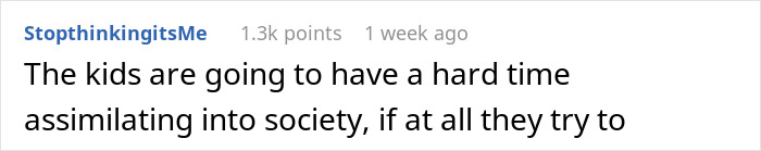 Text comment on a social platform discussing difficulties kids face assimilating into society due to lazy parenting. Text comment on a social platform discussing difficulties kids face assimilating into society due to lazy parenting.
