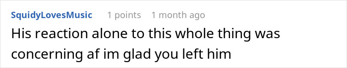 Screenshot of an online comment discussing a boyfriend&rsquo;s reaction to a mysterious sock found at home.