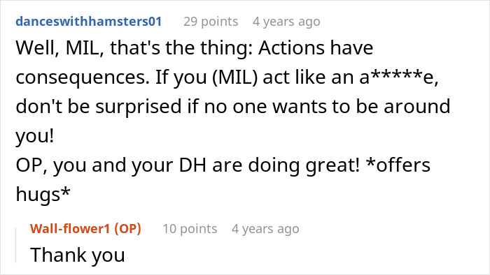 Screenshot of an online discussion about a grandma doubting a 7-year-old's lactose intolerance, causing family drama.