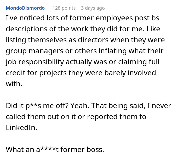 Former employee describes boss making work difficult during grieving, highlighting karma for unfair treatment at job.