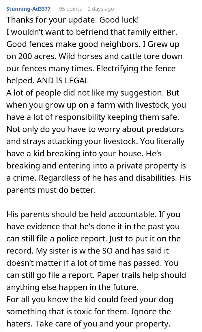 Woman surprised catching neighbor&rsquo;s son in her home with parents&rsquo; casual reaction to the situation.