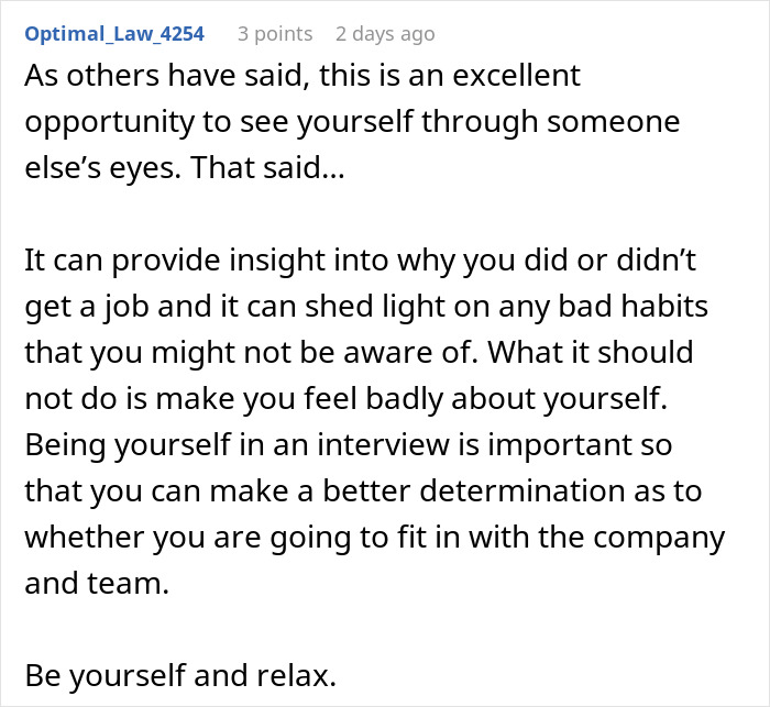 Woman receives an email about a second interview and accidentally views a confidential video file she wasn't meant to see.