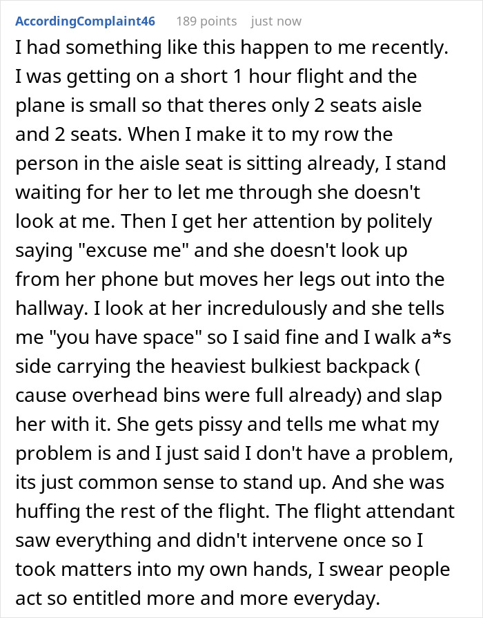 Passenger tries to claim aisle seat by pretending to be asleep and refuses to budge on a crowded flight. Passenger tries to claim aisle seat by pretending to be asleep and refuses to budge on a crowded flight.