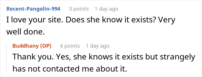 Screenshot of an online comment thread discussing a woman who quit paying rent and wrecked the apartment.